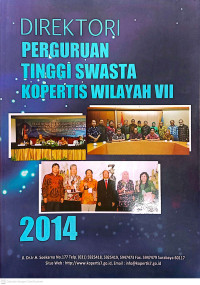 Image of DIREKTORI PERGURUAN TINGGI SWASTA KOPERTIS WILAYAH VII 2014