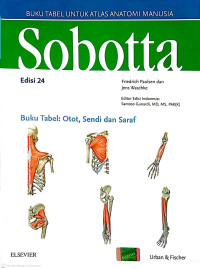 Image of BUKU TABEL UNTUK ATLAS ANATOMI MANUSIA SOBOTTA