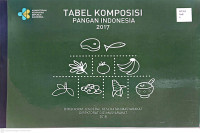 Image of TABEL KOMPOSISI PANGAN INDONESIA 2017
